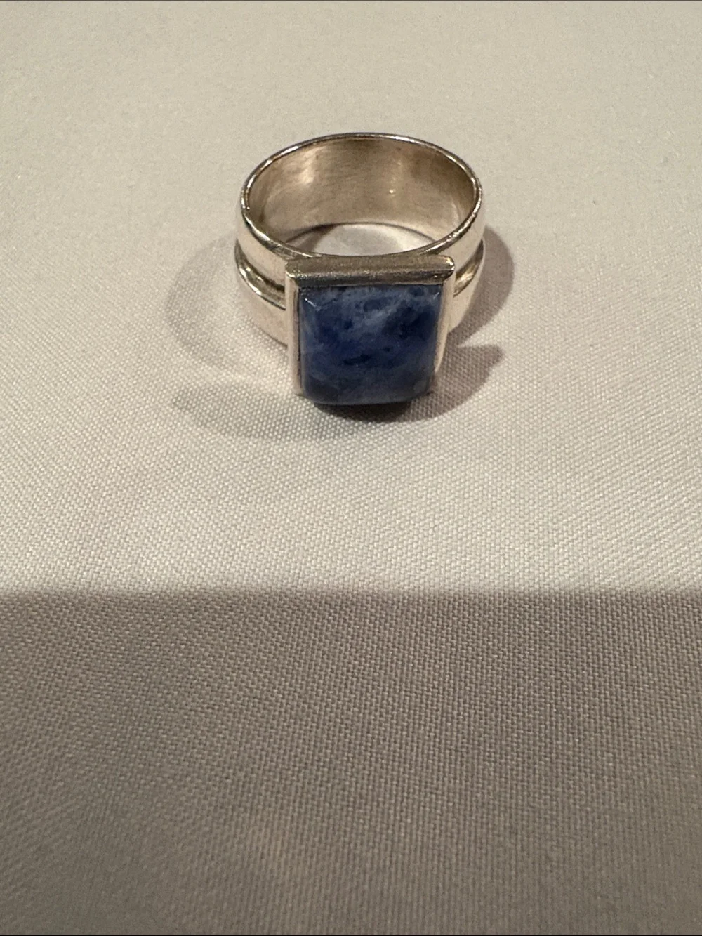 Silpada Sterling Silver Sodalite Ring size 7